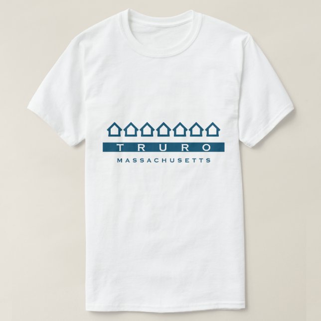 TRURO MASSACHUSETTER T SHIRT (Design framsida)