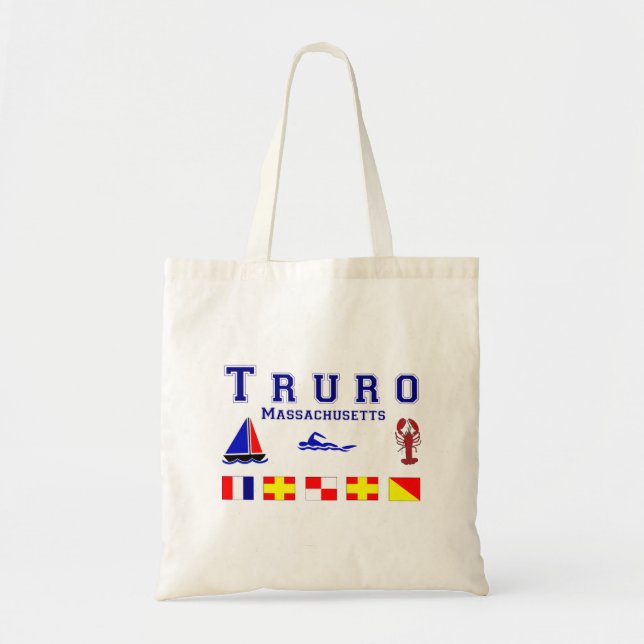 Truro MORSOR signalerar flaggor Tygkasse (Framsidan)