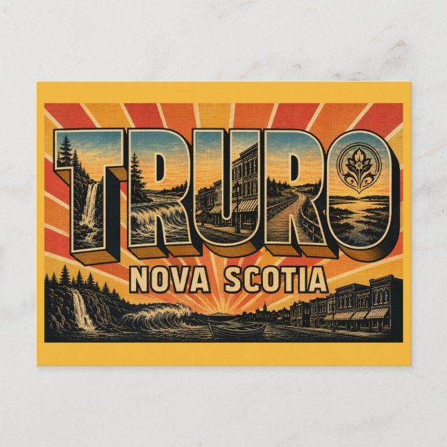 Truro Nova Scotia Navet i Nova Scotia Vykort (Framsida)