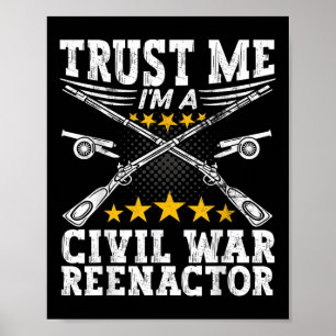 Trust A Civil Krig-reaktor - American Civil Krig R Poster