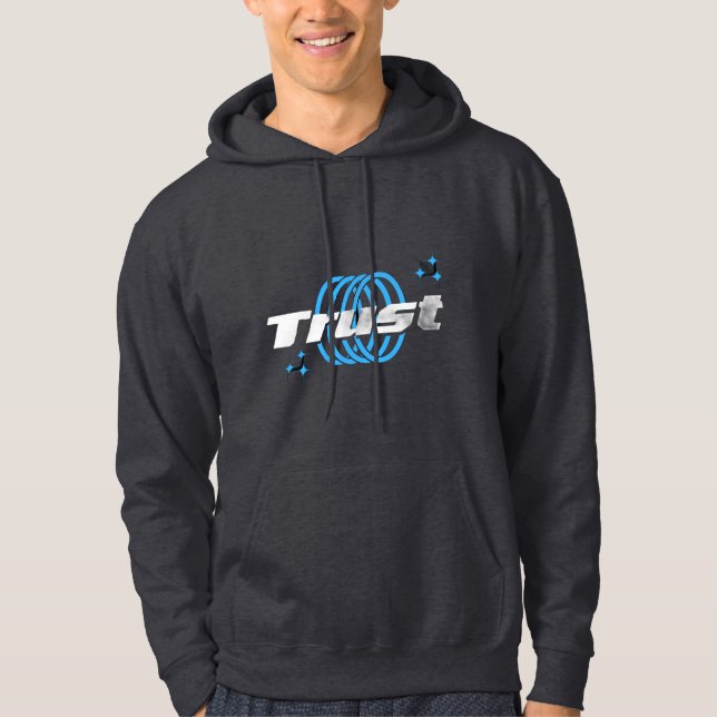 Trust – Believe in the Journey Hoodie (Framsida)