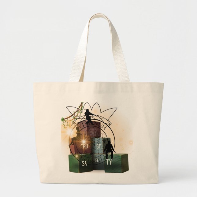 Trust en safety shopper jumbo tygkasse (Framsidan)