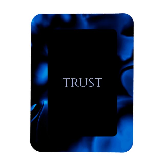 "Trust" Flexible Photo Magnet (Vertikal)