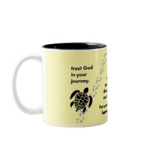 Trust God In Your Journey Mug