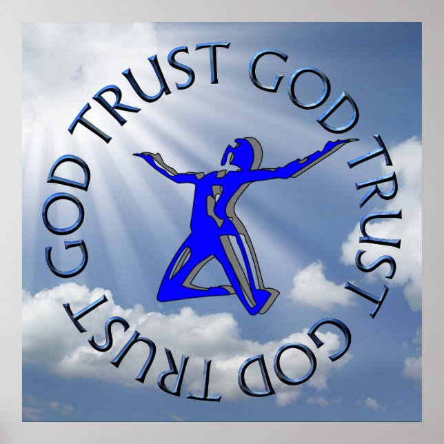 TRUST GOD POSTER (Framsidan)