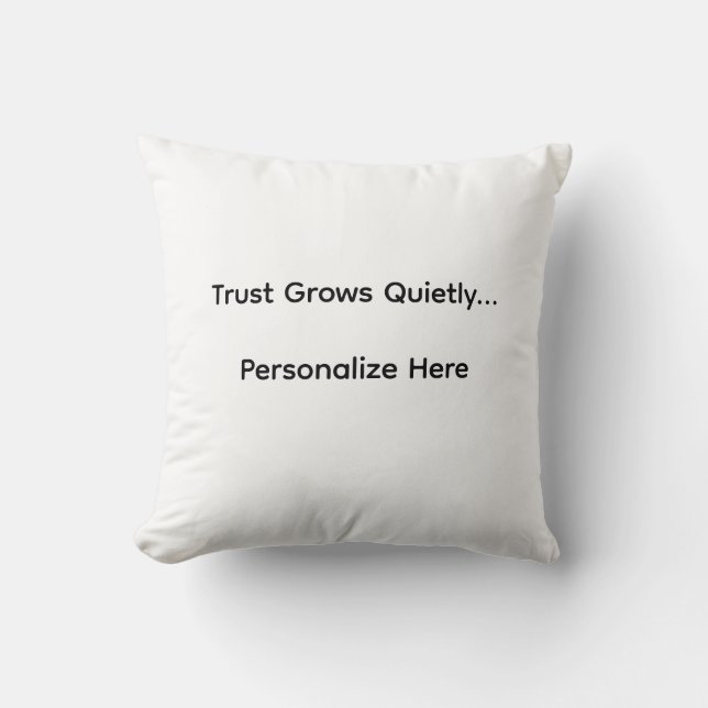 Trust Grows Pillow Kudde (Framsida)