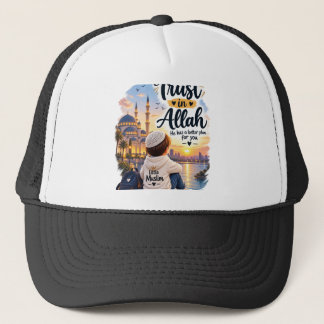 Trust in Allah Trucker Hatt - Islamiskt Tro Kask - Keps