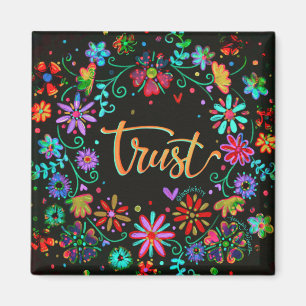 "Trust" Inspirief ONE ORD Magnet