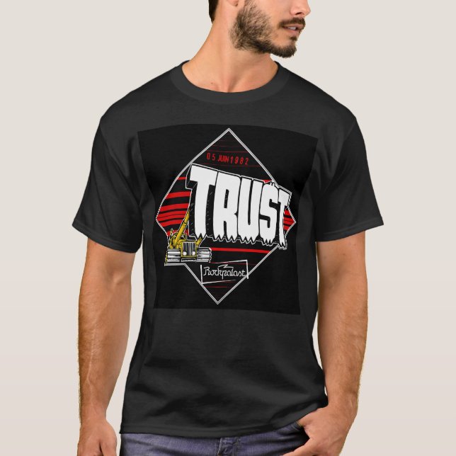 Trust - Live Au Rockpalast Album 2011 T Shirt (Framsida)