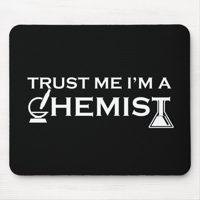 Trust me I am a chemist Musmatta (Framsidan)