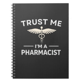Trust Me I’m a Pharmacist Funny Pharmacy Anteckningsbok