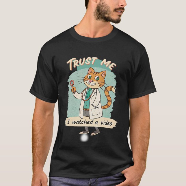 Trust me i watched video  t shirt (Framsida)