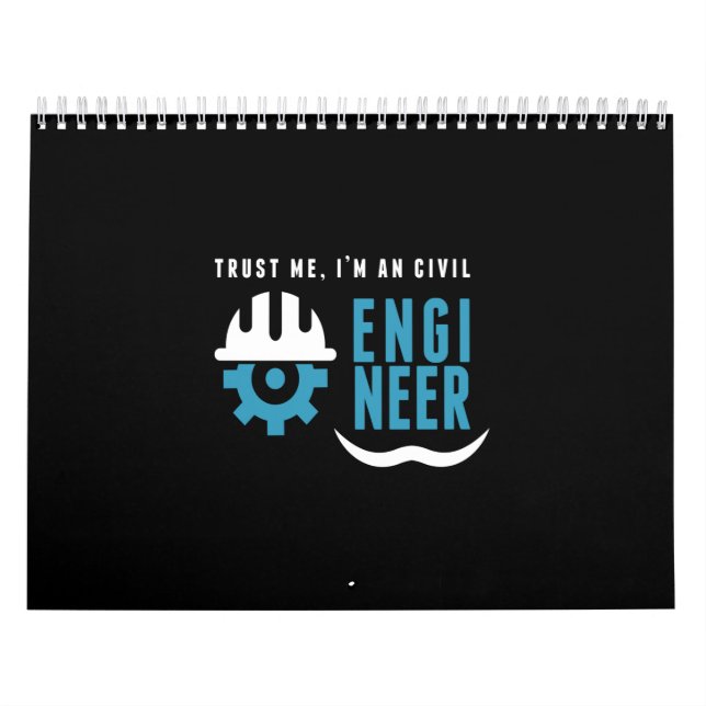 trust me i'm a civil engineer kalender (Omslag)