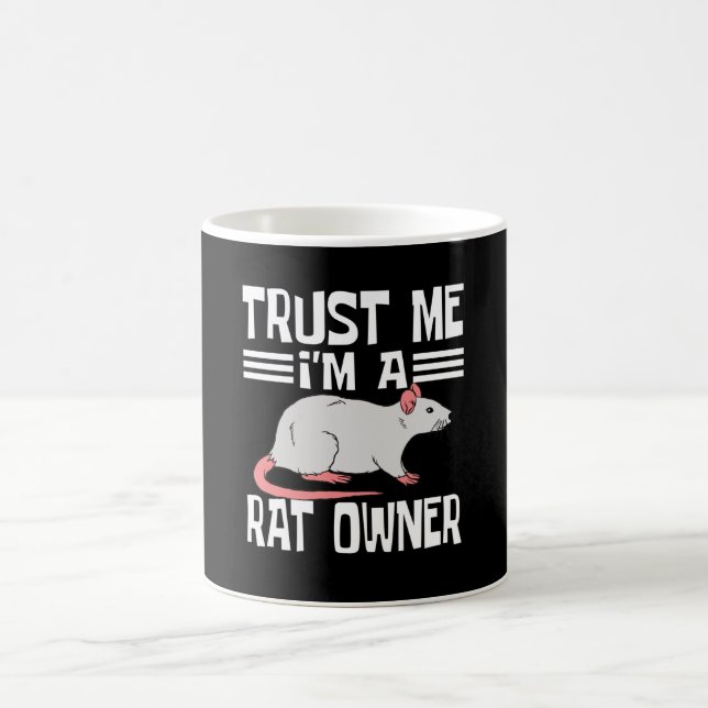 Trust Me I'm A Rat Owner Kaffemugg (Center)
