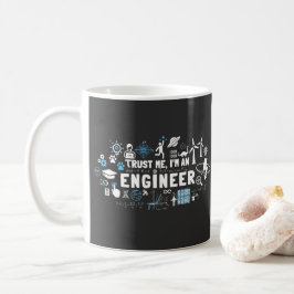 TRUST ME, I'M AN ENGINEER feat Maxwell Gleichungen Kaffemugg