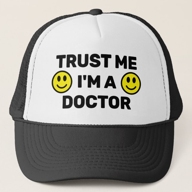 Trust Me Trucker Hatt (Anpassa den!) Keps (Framsida)