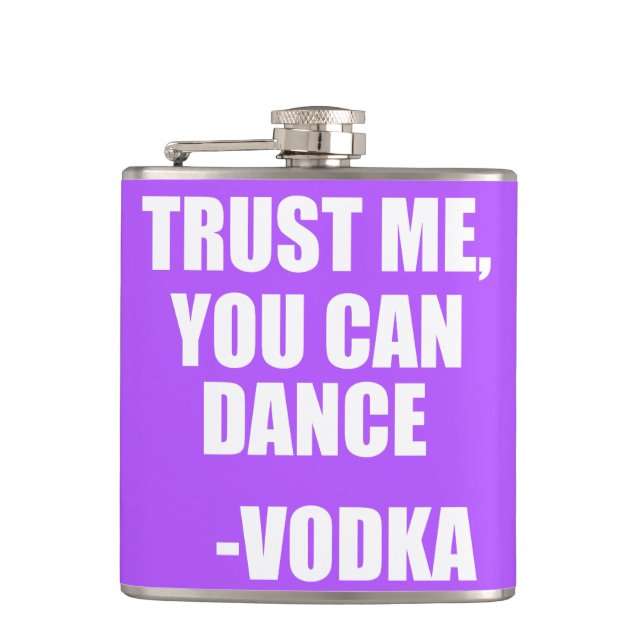 TRUST MIG, DU KAN DANCE - Vodka Fickplunta (Framsidan)