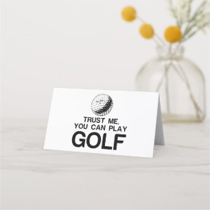 TRUST MIG, DU KAN SPELA GOLF PLACERINGSKORT