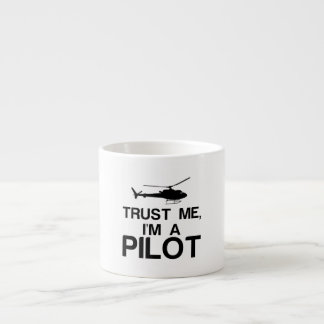 TRUST MIG, JAG ÄR EN PILOT ESPRESSOMUGG