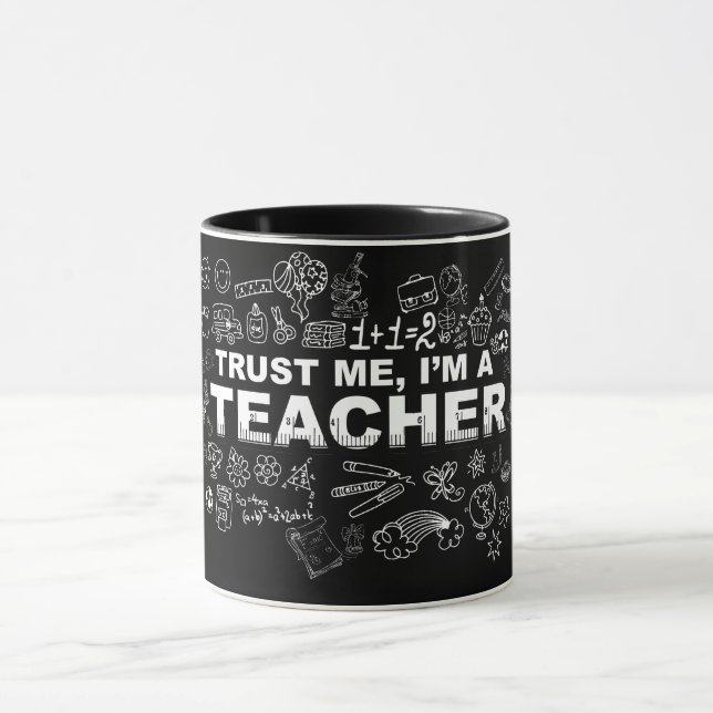 TRUST MIG, JAG ÄR LÄRARE Mugg (Center)
