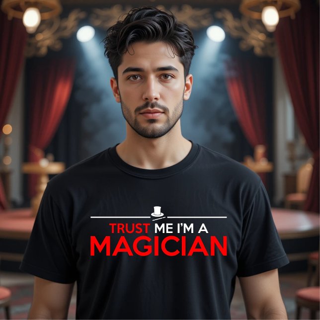 TRUST MIG JAG ÄR MAGICIAN TRÖJA (Skapare uppladdad)