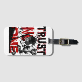 Trust No One Bagagebricka