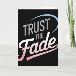 Trust The Fade Disc Golf Design Snygg Och Bekväm Kort