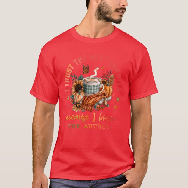 Trust the Net Chapter Coffee funny T Shirt (Framsida)