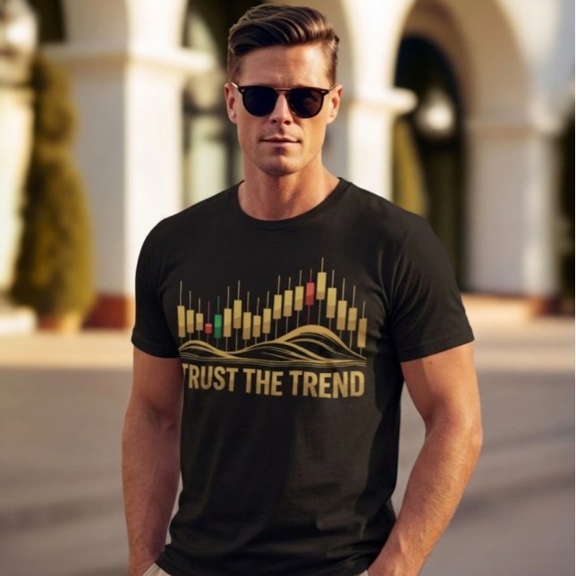 Trust the Trend – Mindset Tee for Traders (Skapare uppladdad)