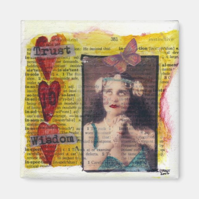 Trust Wisdom Magnet (Framsidan)