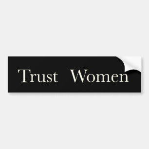 Trust Women-klistermärke - hedrar dr Tiller Bildekal