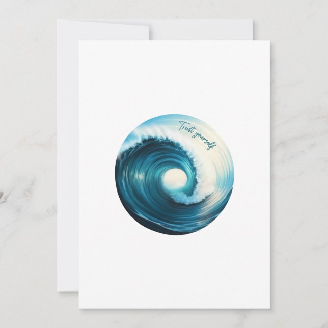 trust yourself  inbjudningar (Framsida)