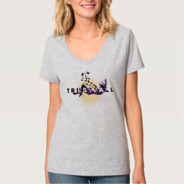 TrustFall | Kvinnor V-Nacke T Shirt