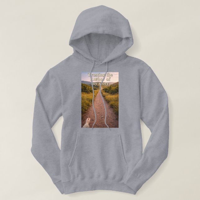 Trusting the Author Hoodie (Design framsida)