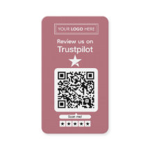 Trustpilot Omdömesförfrågan med Skannbar QR-kod