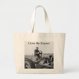 Trusty gammal traktor, 30-tal jumbo tygkasse