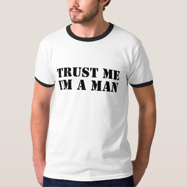 Trusty man t-shirt (Framsida)