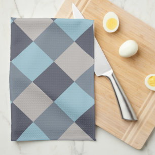 Trut Blue Grått Cotton Seed Play Kökshandduk