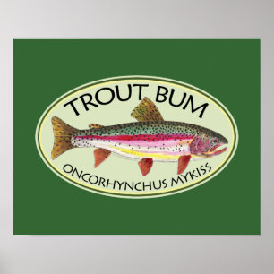 Trut Bum Fishing Poster