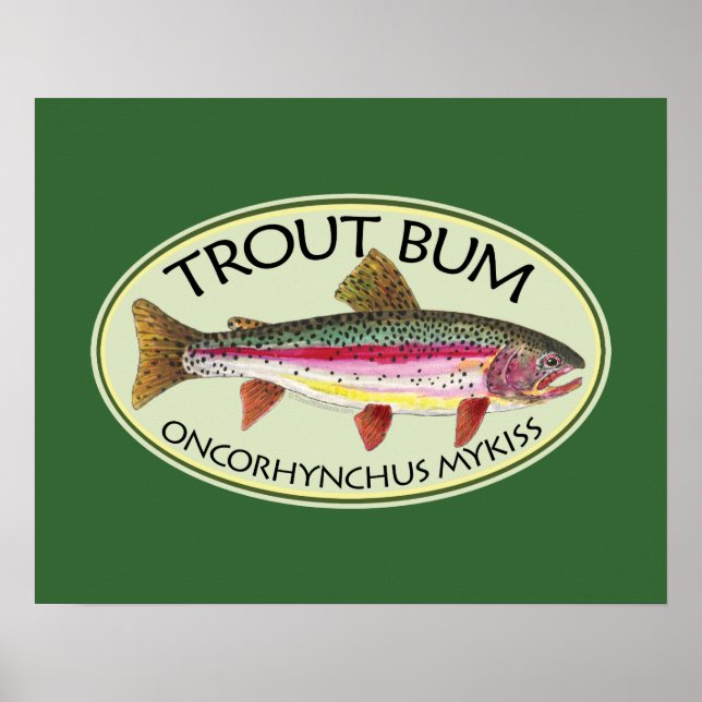 Trut Bum Fishing Poster (Framsidan)