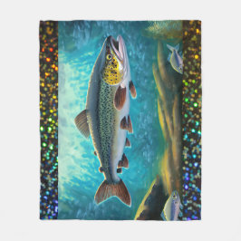 Trut Fish Fishing Fleecefilt