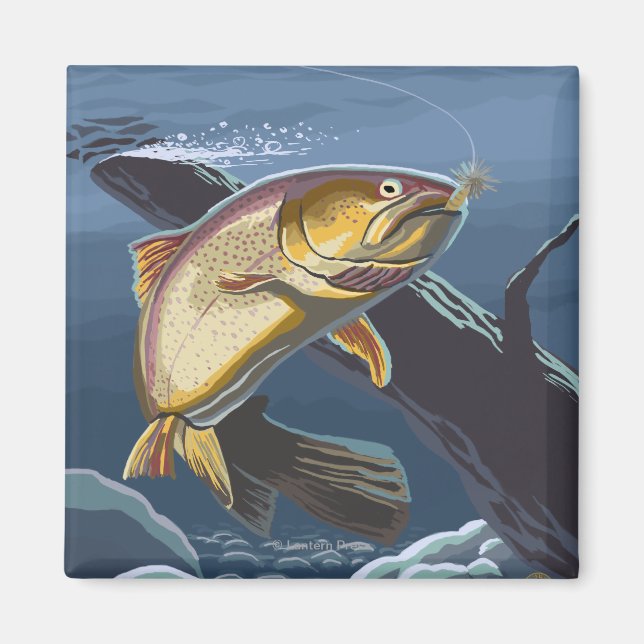 Trut Fishing Kor-Section 2 Magnet (Framsidan)