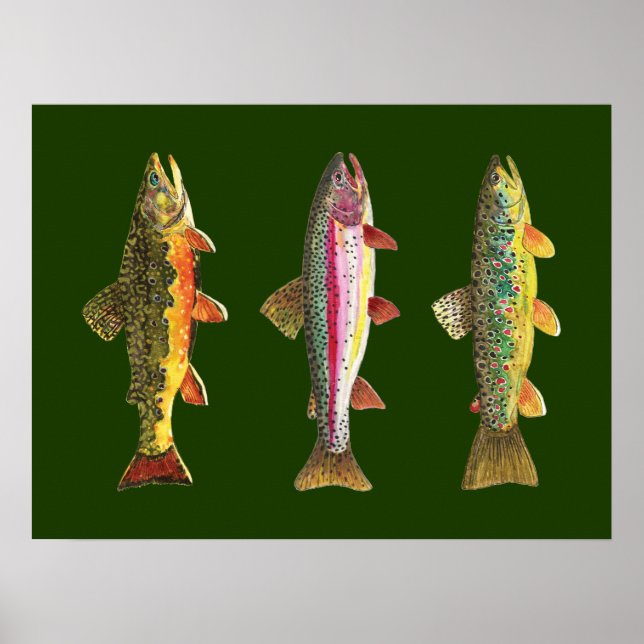 Trut Fishing Poster (Framsidan)
