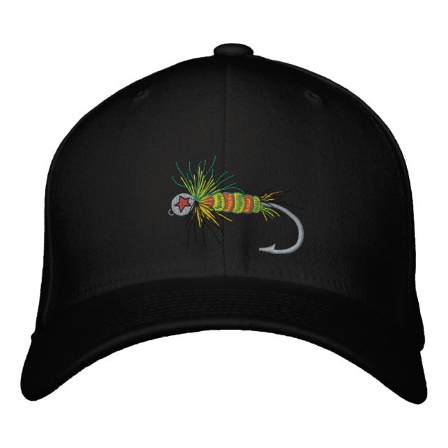Trut Fly Emboied Cap Broderad Keps (Framsida)