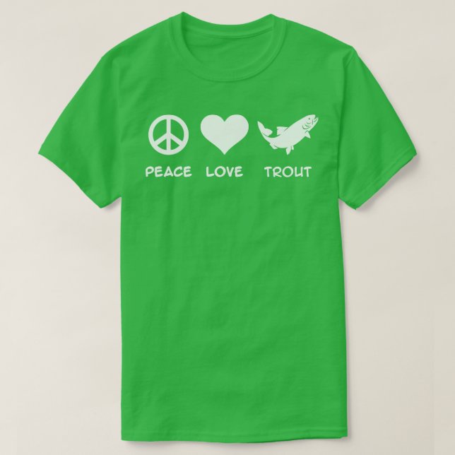 Trutfiske T Shirt (Design framsida)