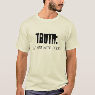 TRUTH är NY HATE TAL-Organic Manar T-shirt