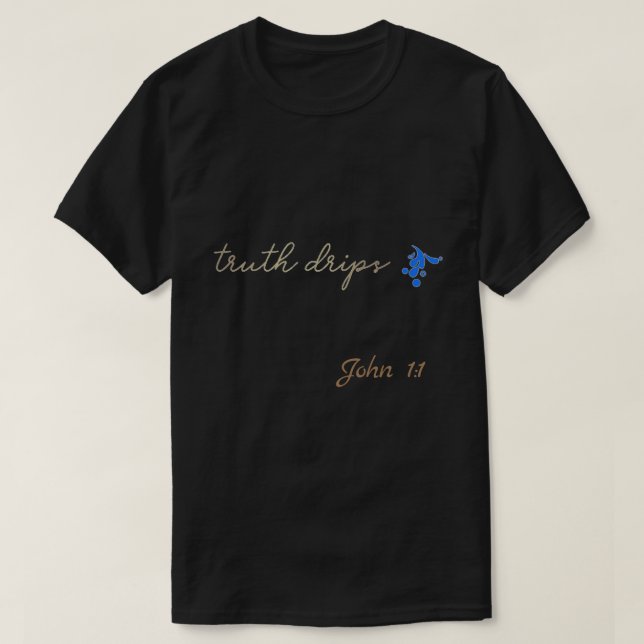 Truth Drifts T-Shirt (Design framsida)