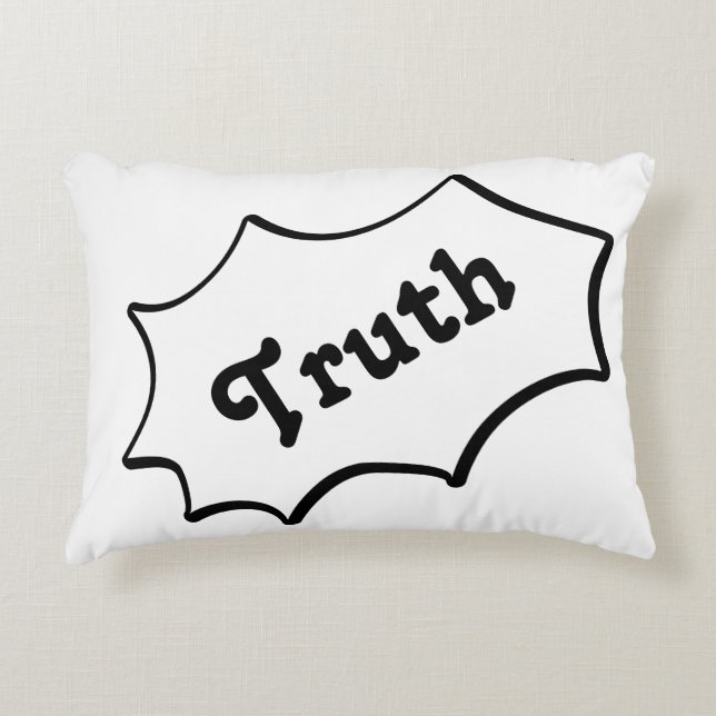 Truth eller Dare Pillow Prydnadskudde (Framsidan)