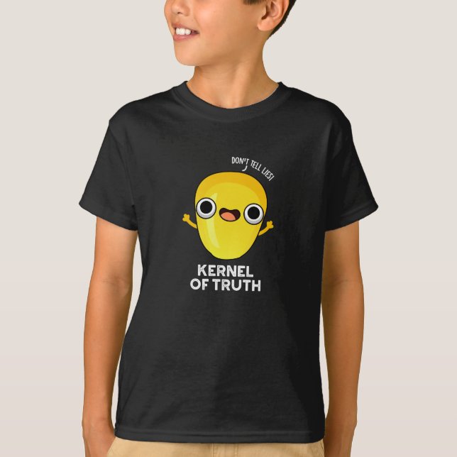 Truth Funny Maj Pun Mörk BG T Shirt (Framsida)