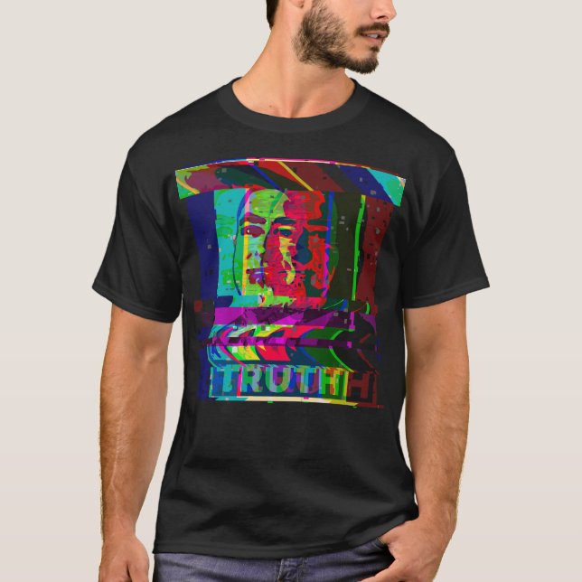 Truth Glitch T Shirt (Framsida)